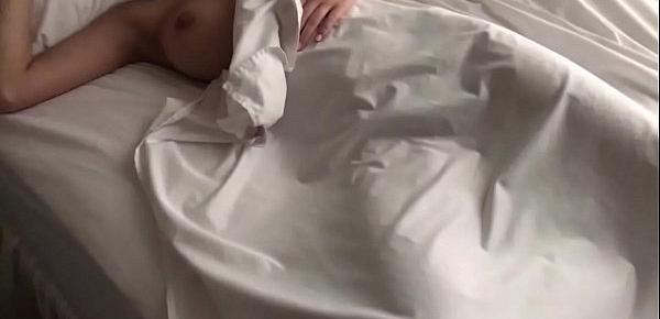  Adorable Daughter with big tits woken up by her horny Father